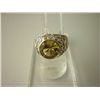 Image 1 : 21.50 SMOKEY TOPAZ RING .925 STERLING SILVER