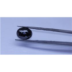 5.48 ctw Black Diamond Oval Loose Stone
