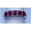 Image 1 : 14.50 CTW RUBY RING .925 STERLING SILVER