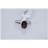 Image 1 : 11.75 RUBY RING .925 STERLING SILVER