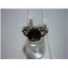 Image 1 : 29.75 CTW SMOKEY TOPAZ AND CITRINE RING .925 STERLING S