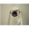 Image 1 : 15.50 CTW AMETHYST RING .925 STERLING SILVER