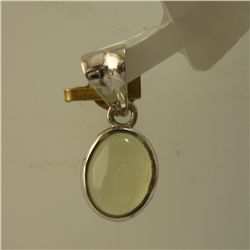 6.00 CTW P.NITE PENDANT .925 STERLING SILVER