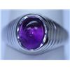 Image 1 : 32.40 CTW AMETHYST RING .925 STERLING SILVER
