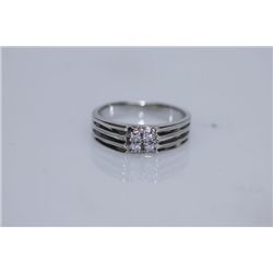16.20 CZ RING .925 STERLING SILVER