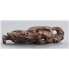 Image 4 : An early wood netsuke of Ryujin.