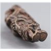 Image 5 : An early wood netsuke of Ryujin.