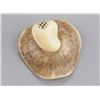 Image 7 : An ivory netsuke of a mushroom.