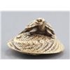 Image 5 : An ivory netsuke of a Minogame tortoise.