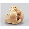 Image 2 : An ivory netsuke of two monkeys.