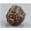Image 3 : An ivory netsuke of a wasp on its nest.