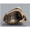 Image 7 : An ivory netsuke of a monkey.