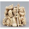 Image 1 : An ivory netsuke of the Seven Happy Gods.