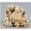 Image 3 : An ivory netsuke of the Seven Happy Gods.