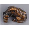 Image 6 : A wood netsuke of an ox.
