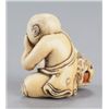 Image 4 : An ivory netsuke of a Karako.