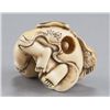 Image 5 : An ivory netsuke of a Karako.