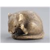 Image 1 : An ivory netsuke of a rat.