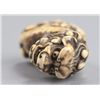 Image 8 : An ivory netsuke of a Shishi.
