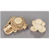 Image 1 : A group of two ivory netsuke