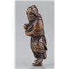 Image 2 : A wood netsuke of Ishikawa Goemon with Ichiro.