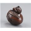 Image 3 : A wood netsuke of Tengo no Tamago.