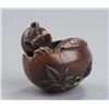 Image 6 : A wood netsuke of Tengo no Tamago.