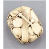 Image 2 : A group of two  ivory netsuke.