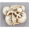 Image 7 : A group of two  ivory netsuke.