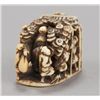 Image 2 : An ivory netsuke of a horseman.
