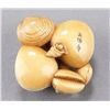Image 4 : An ivory netsuke of a shell cluster.