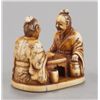 Image 2 : A group of two ivory netsuke.