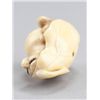 Image 8 : An ivory netsuke of a Tanuki.