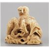 Image 3 : An ivory netsuke of Busho slaying the tiger.