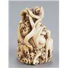 Image 5 : An ivory netsuke of Benten with dragon