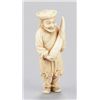 Image 8 : A group of two ivory netsuke.
