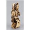 Image 5 : An ivory netsuke of a Noh-Gigaku of a figure of Ry