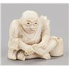 Image 5 : A group of four netsuke, various materials.