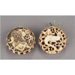 A group of two Kokusai style ryusa manjus.