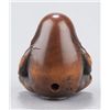 Image 3 : A wood netsuke of Daruma.