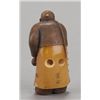 Image 3 : An ivory netsuke of a Chinese man.