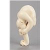 Image 3 : An ivory netsuke of a monkey.