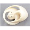 Image 5 : An ivory netsuke of two swans.