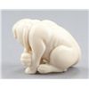 Image 4 : A group of three ivory netsuke.