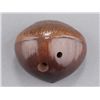 Image 2 : A wood netsuke of a chestnut.