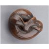 Image 3 : A group of two wood netsuke.