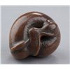Image 7 : A group of two wood netsuke.
