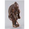 Image 2 : A wood netsuke of Shoki.