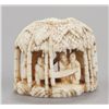 Image 1 : An ivory netsuke of seven sages in bamboo grove.