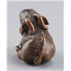 Image 2 : A wood netsuke of a goat.